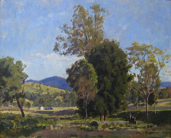 Percy Lindsay Australian Landscape oil painting image